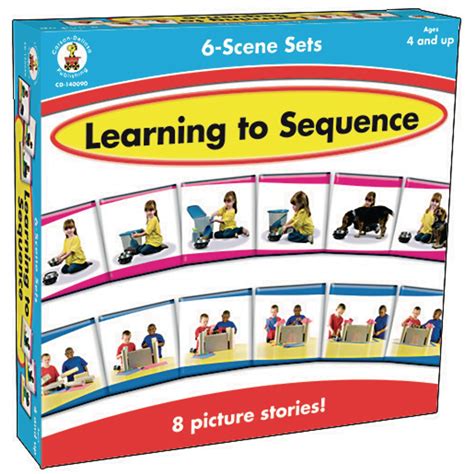 Abmt13286 Learning To Sequence 6 Scene Sets Pack Of 48 Lda Resources