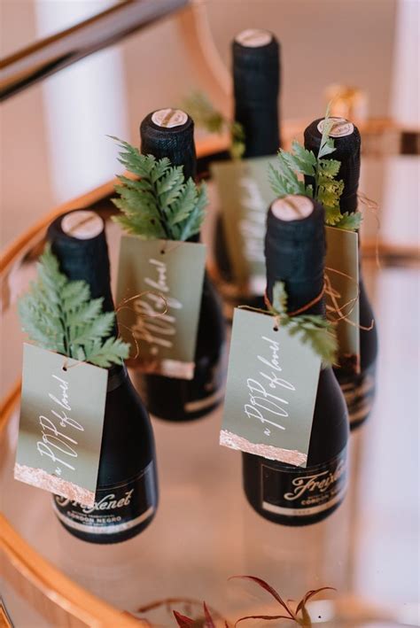 20 Celebratory Champagne Themed Wedding Ideas Champagne Wedding Favors Bridal Shower