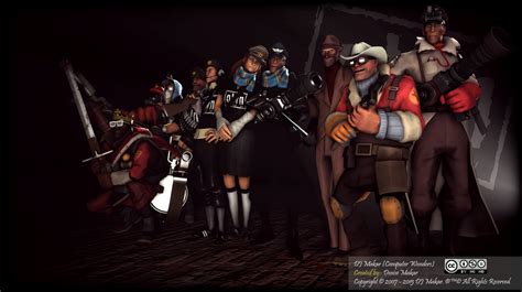 Sfm Tf2 Ownred Meet The Teammodgamerzelite By Denisemakar On