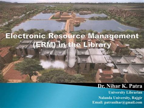 Electronic Resource Management In The Library Ppt
