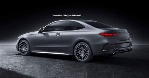 2022 Mercedes C Class Coupe Cabriolet Rendered