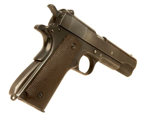 Rare Deactivated Colt 1911 Transitional Model Allied Deactivated