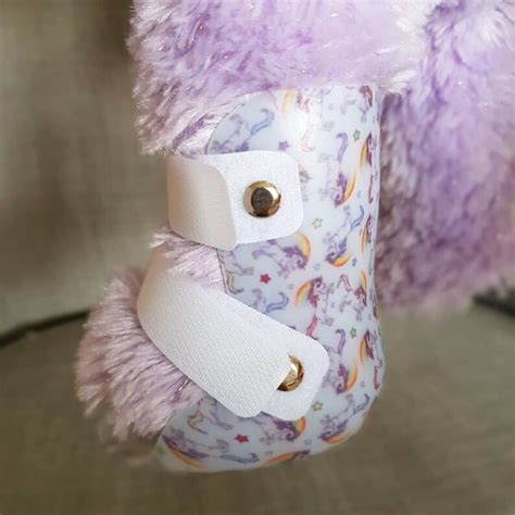 Teddy Bear Doll Afo Leg Splint Leg Brace Unicorn Design Etsy