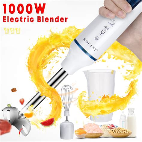 The best hand blender, or immersion blender if you're american. Cheapest Price Sokany 3IN1 1000W Electric Stick Hand ...