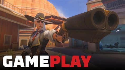 Overwatch 5 Minutes Of Ashe Gameplay 1080p 60fps Youtube