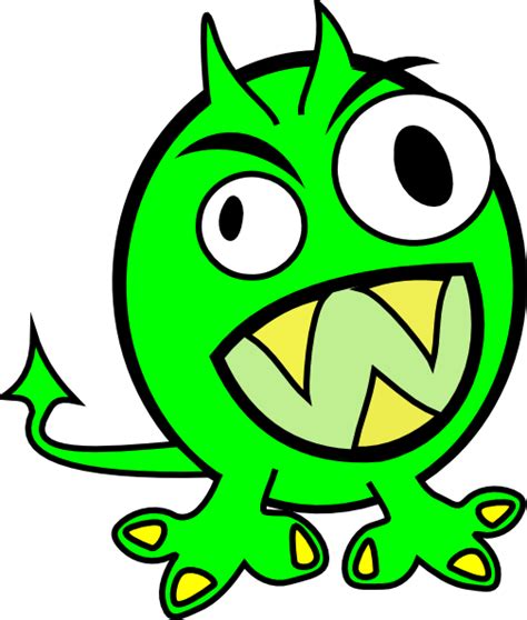 Green Monsters Clip Art N4 Free Image Download