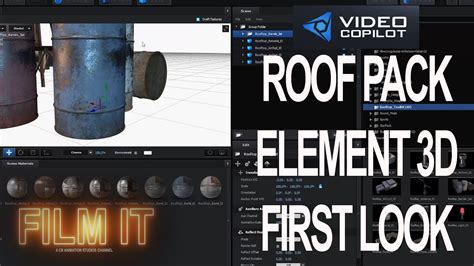 It is a reliable plugin for adobe after effects and provides complete support for enhancing the videos. Roof Pack Element 3D Video Copilot First Look. - YouTube
