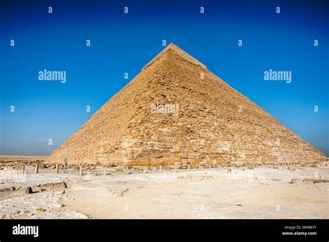 Pyramid Of Khafre Pyramid Of Chephren One Of The Ancient Egyptian