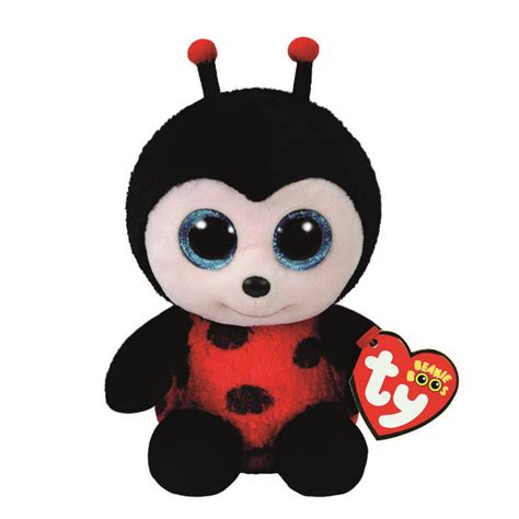 Ty Beanie Boo Small Izzy The Ladybug Plush Toy Claires Us