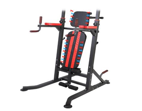 Power Tower With Push Up Pull Up Utility Bench And Workout Dip