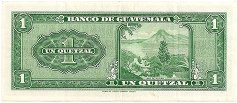 Billetes Del Mundo Guatemala