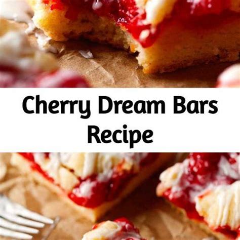 Cherry Dream Bars Recipe Mild Chef Recipe Cherry Dream Bars