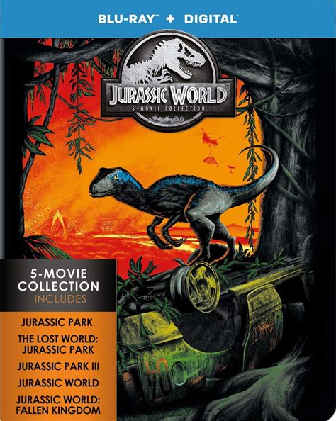 Mua Jurassic World 5 Movie Collection Blu Ray Trên Amazon Mỹ Chính
