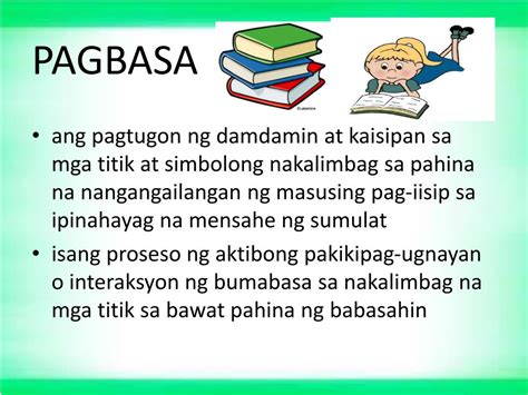 Ppt Pagbasa Powerpoint Presentation Free Download Id3937458
