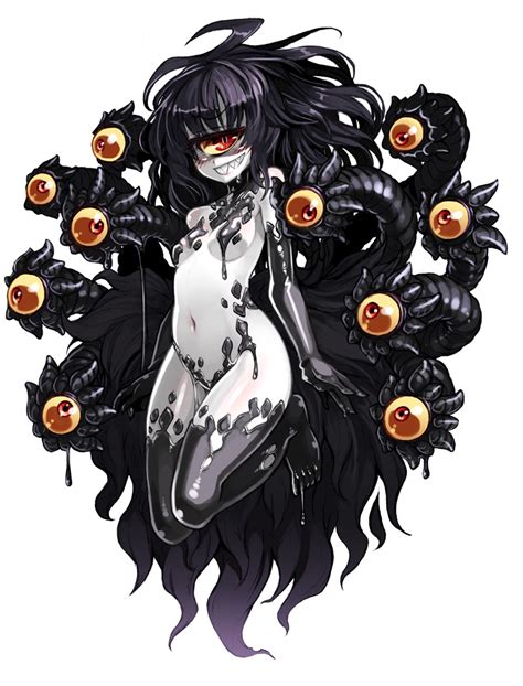 Rule 34 Black Hair Breasts Cyclops Female Gazer Monster Girl
