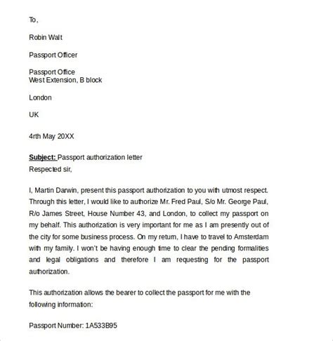 For contractors, a demand letter is an easy way to get attention when facing slow payment or some other finally, demand letters serve as very useful evidence down the road about your claim in a way that phone put yourself in the receiving party's shoes. Sample Authorization Letter Template Format For Passport ...