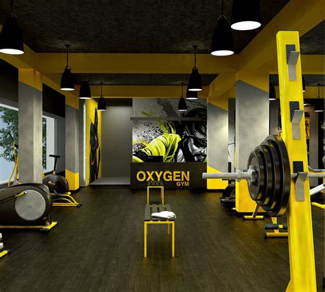 Gym Interior Ernakulam On Behance Gym Interior Home Gym Decor Gym