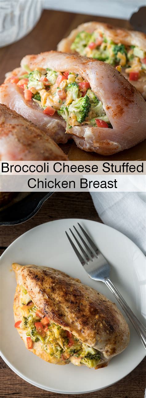 Repeat with each chicken breast. Broccoli Cheese Stuffed Chicken Breást