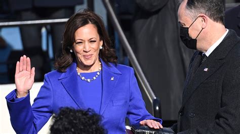 Vice President Kamala Harris Takes The Oath Of Office On Inauguration