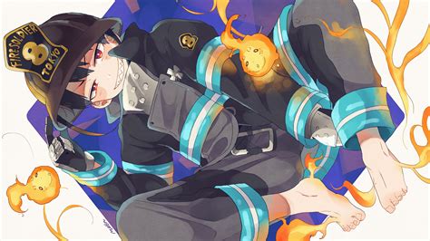 Shinra Kusakabe Fire Force Wallpaper Anime Wallpaper Hd