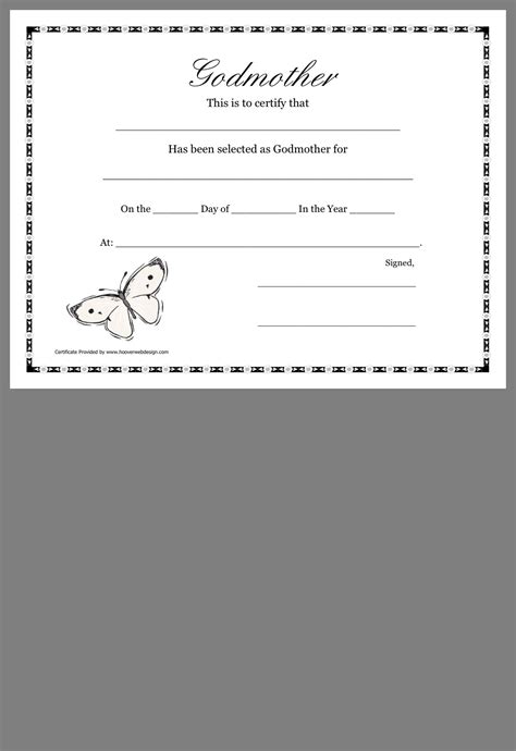 Pin By Ruth On Godparent Ts Certificate Templates