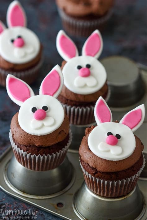 Bunny Ear Cupcakes