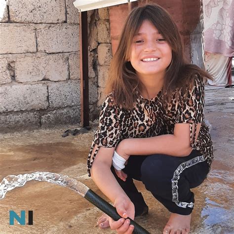yazidi girl details impact of nadia s initiative clean water project on livelihoods — nadia s