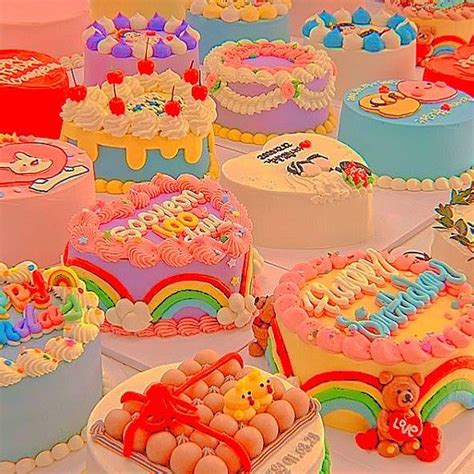 ೃ༄ 𝐅𝐎𝐎𝐃·˚ ༘ Cute Baking Cake Drawing Soft Kidcore