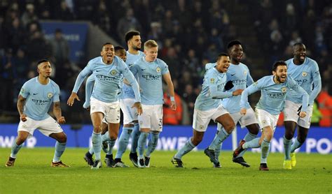 Goals, assists, clearances, interceptions manchester city. Manchester City beats Leicester in shootout to reach English League Cup semifinal- The New ...