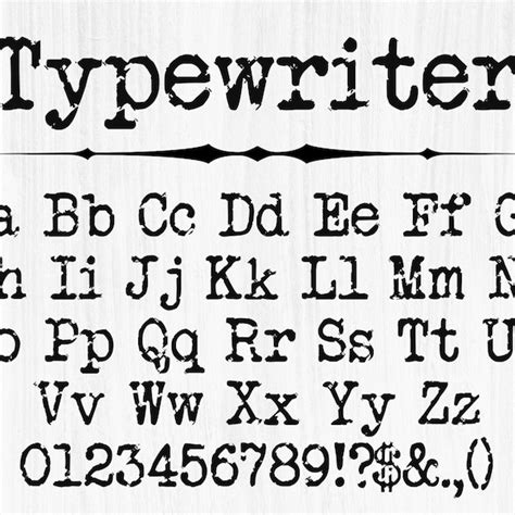 Vintage Typewriter Etsy