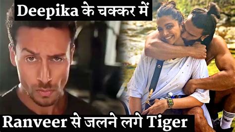 Tiger Shroff Says He Jealous Of Ranveer Singh Because His Wife Deepika