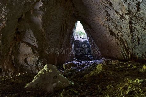 Cave In The Mountains Stock Image Image Of Formation 258982331