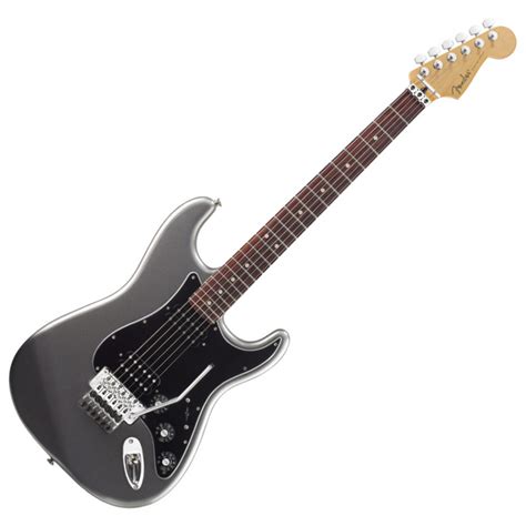 Fender Blacktop Stratocaster Hh Floyd Rose Titanium Silver Gear4music