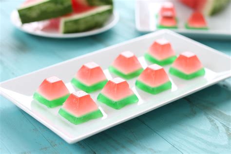 Watermelon Gem Jello Shots By Thats So Michelle Recipe Apple Jello