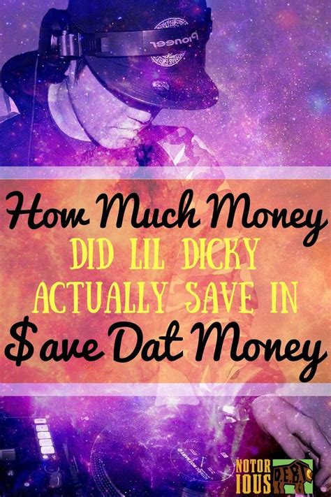 Check spelling or type a new query. How Much Money Did Lil Dicky Save In "$ave Dat Money"? | Money, Rap songs, Saving money