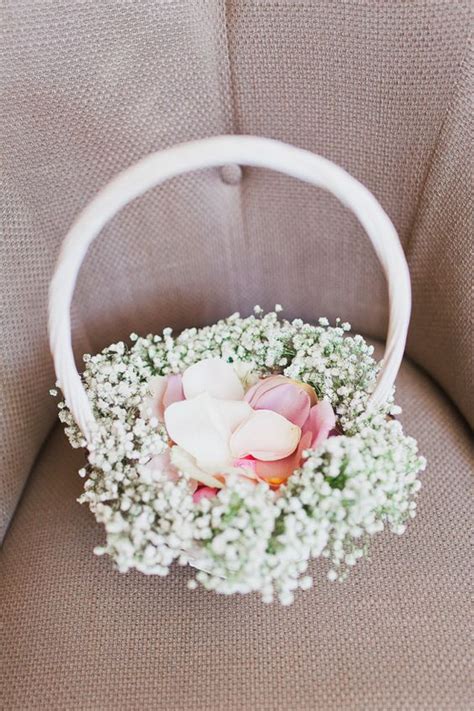 Lovely Flower Girl Basket Ideas To Try Crazyforus