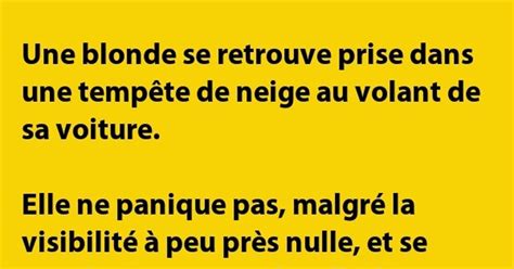 Une Blonde Se Retrouve Prise Dans Une Blagues Et Les Meilleures 39186