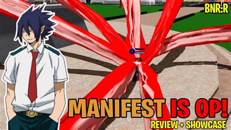Manifest Is Released And It Is Op Manifest Review Showcase Boku