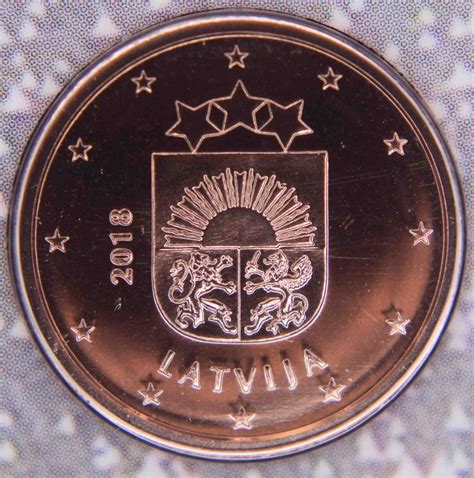 Latvia Euro Coins Unc 2018 Value Mintage And Images At Euro Coinstv