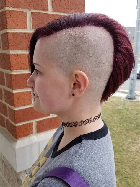 20190314154729 Shaved Hair Women Shaved Hair Cuts Shaved Side Hairstyles Half Shaved Hair