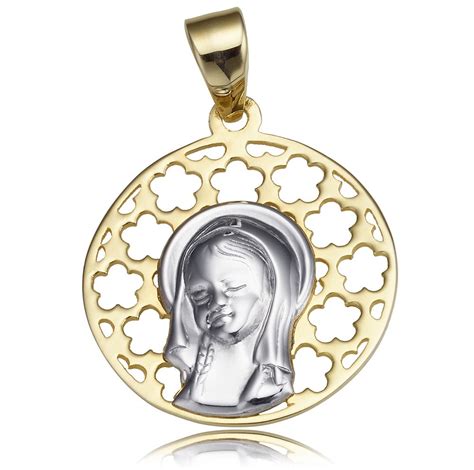 Medalla De Plata De La Virgen Niña Joyería Aguayo