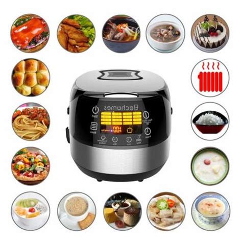 Elechomes Led Touch Control Electric Rice Cooker Cups