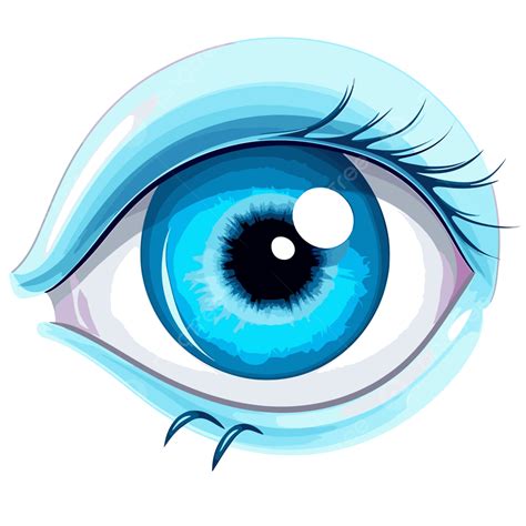Ojos Azules Png Pegatina Clipart Azul Luz Azul Ojo Vector Dibujos