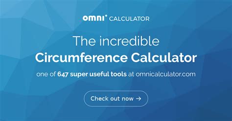 You can easily find it with the help all rights reserved. Circumference Calculator - Omni