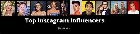 Top 10 Instagram Influencers You Should Follow 2024 Seven Boats