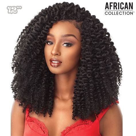 Sensationnel African Collection Snap X Looped Crochet Braid Bantu Knot Out Pcs