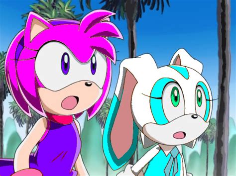 Amelia Rubin The Hedgehog And Cloe The Rabbit Sonic Fan Characters