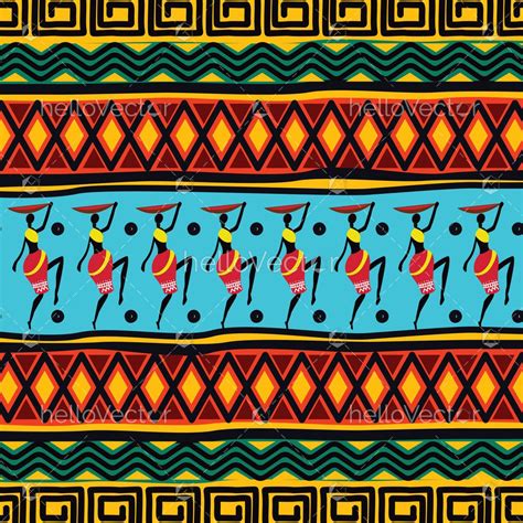 African Seamless Pattern Vector Download Graphics And Vectors