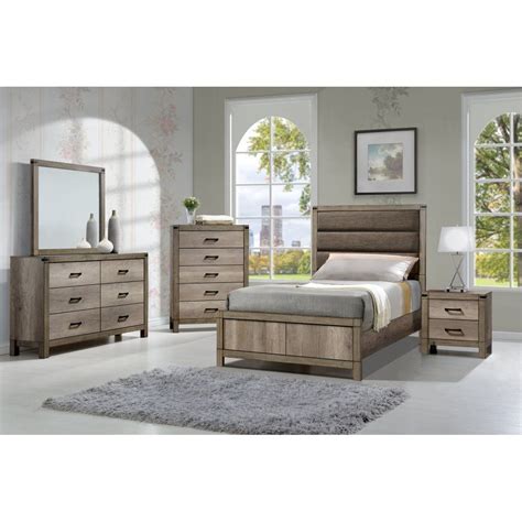 From the inside of here i should. Antiqued White 4 Piece Full Bedroom Set - Matteo | RC ...