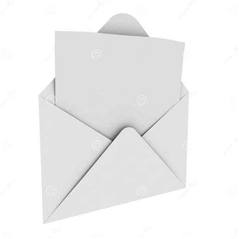 Envelope With Blank Letter Stock Illustration Illustration Of Clipart